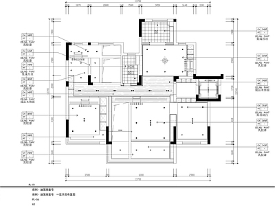保利迪荡湖壹号复式样板 施工图 公寓