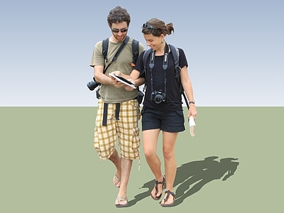 2D多人 Peolpe turist