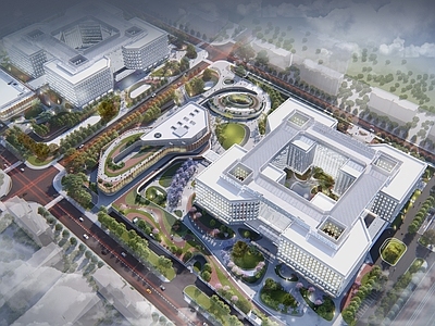 海康办公景观2021 施工图 办公工业景观