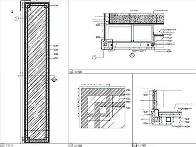 固定家具大样图 施工图