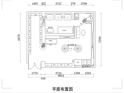 现代母婴店 施工图