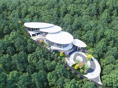 现代风格展览馆