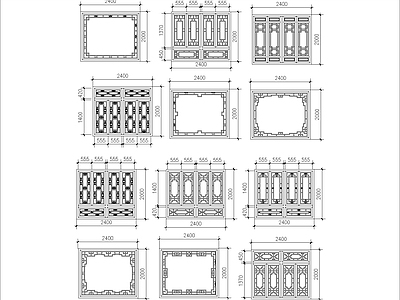 古建筑窗施工汇集5 施工图