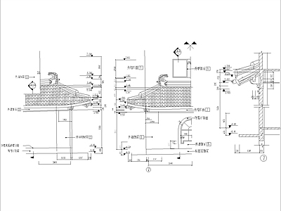 古建檐口大样1 施工图