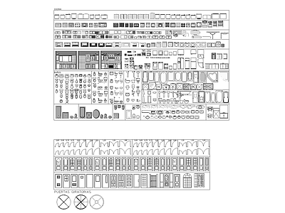 厨房卫浴门家具 施工图