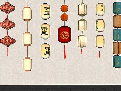 新中式灯笼 国风灯笼 花灯