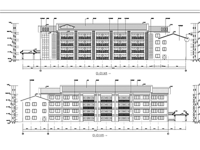 医疗康复中心及介助老人公寓建施图 施工图