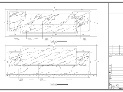 前厅接待台节点详图 施工图