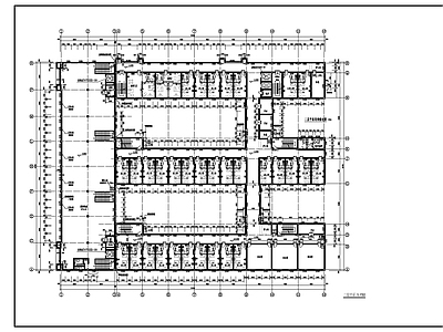 某三层敬老院建筑图 施工图