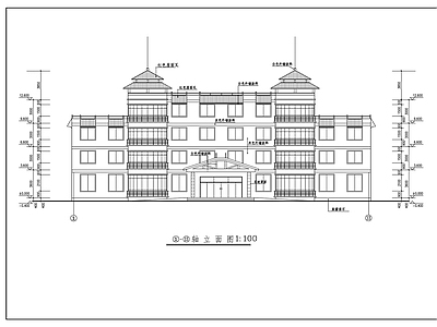 某三层养老院建 施工图