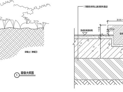 27套路缘石 施工图