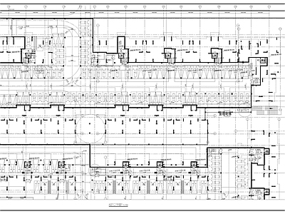 小区地下室非机动车停车位 施工图