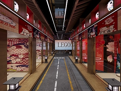 欧式古典街道 橱