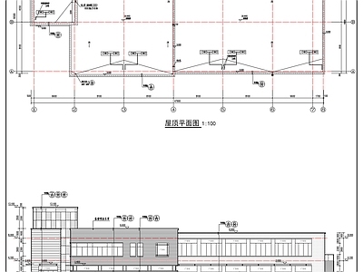 沿街商业建筑图纸 施工图