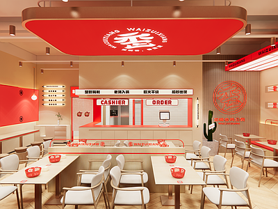 现代鸡公煲快餐店