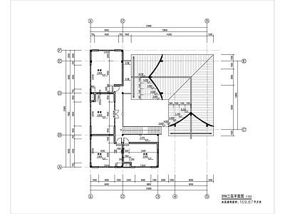 二层局部一层商业街建 施工图