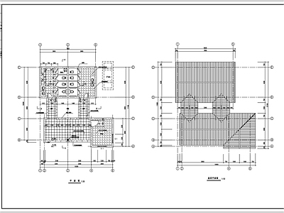 美丽乡村公共厕所建筑 施工图