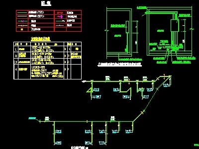 某农机加油站站房暖 施工图