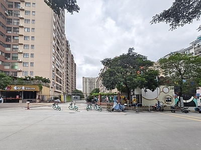 小区街道外景2