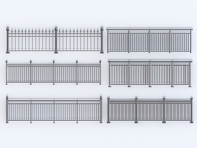 现代铁艺栏杆 围栏 护栏