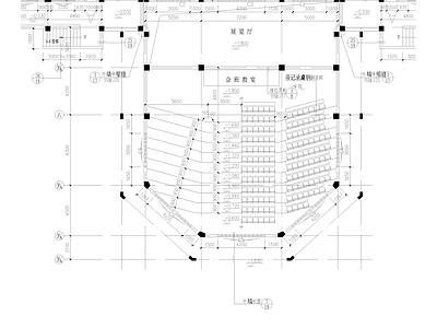 合班教室平面方案 施工图