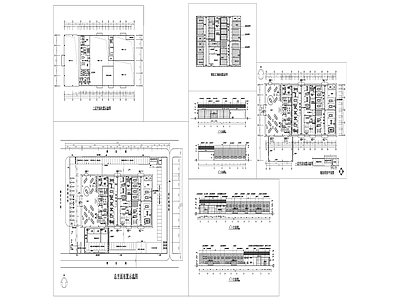 一汽丰田特约店建筑 施工图