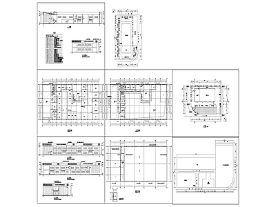 本田销售店建施图 施工图