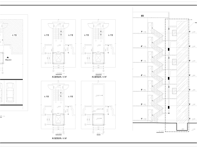 黔南州所辖市县老旧小区加装电梯 施工图