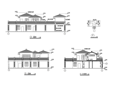 茶馆建筑设计 施工图