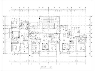 现代轻奢高层住宅建筑图 施工图