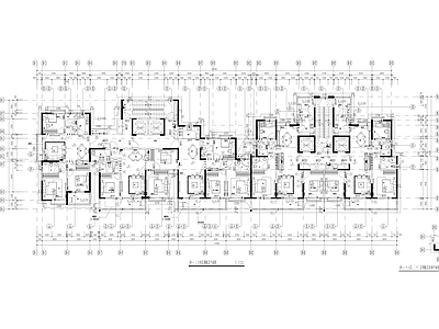 现代轻奢高层住宅建筑图 施工图