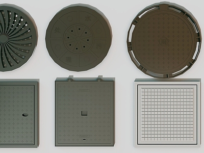 现代井盖 室外下水道井盖 室外下水口
