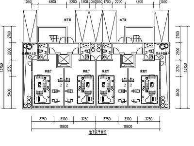 115 叠拼户型三面宽户型 t8 施工图