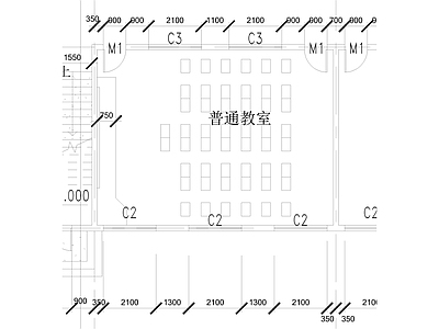 小学教学楼教室方案 施工图