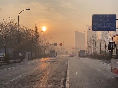 无缝道路外景