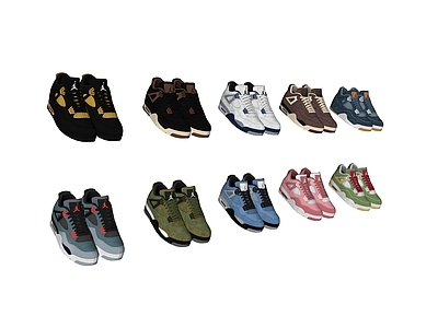 休闲鞋子组合 Nike休闲鞋 AJ