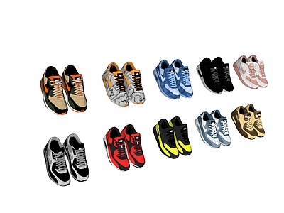 休闲鞋子组合 Nike休闲鞋 AJ