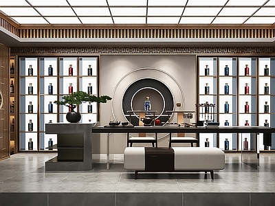 新中式白酒店