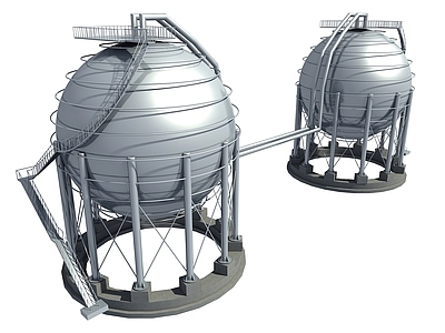工业设备 油气罐 储油罐 储气罐