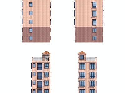 立面图 建筑立面 住宅立面