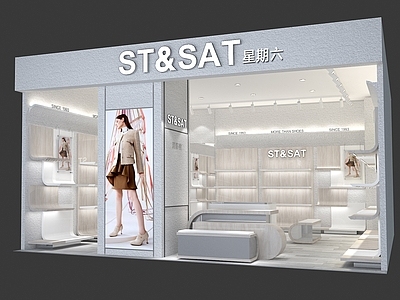 女鞋店服装店星期六
