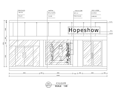 2024年门 施工图 工装图库