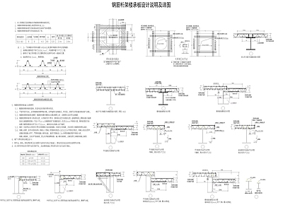 钢结构工字钢 施工图