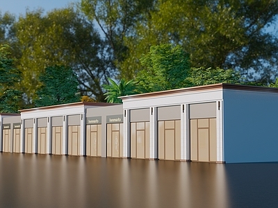 现代其他商业建筑 现代商业街建筑 商业裙房 商铺