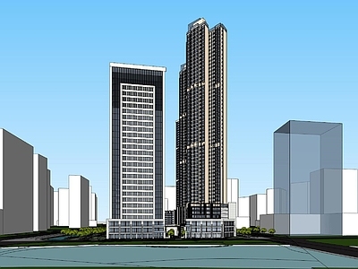 现代其他商业建筑 商业 办公楼