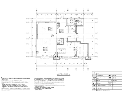 现代住宅楼建筑 户型大样图 施工图