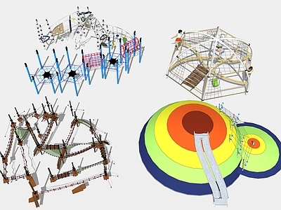 儿童器材组合 儿童乐园娱乐设施 儿童公园娱乐设备