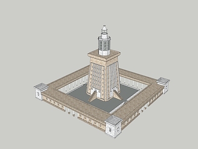 复古教堂建筑 西域 古建筑 教堂