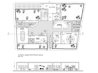 现代其他工装空间 办公建筑项目图纸 施工图
