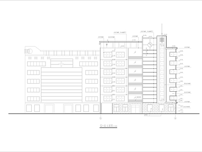 其他医院建筑 某医院住院部建筑 施工图